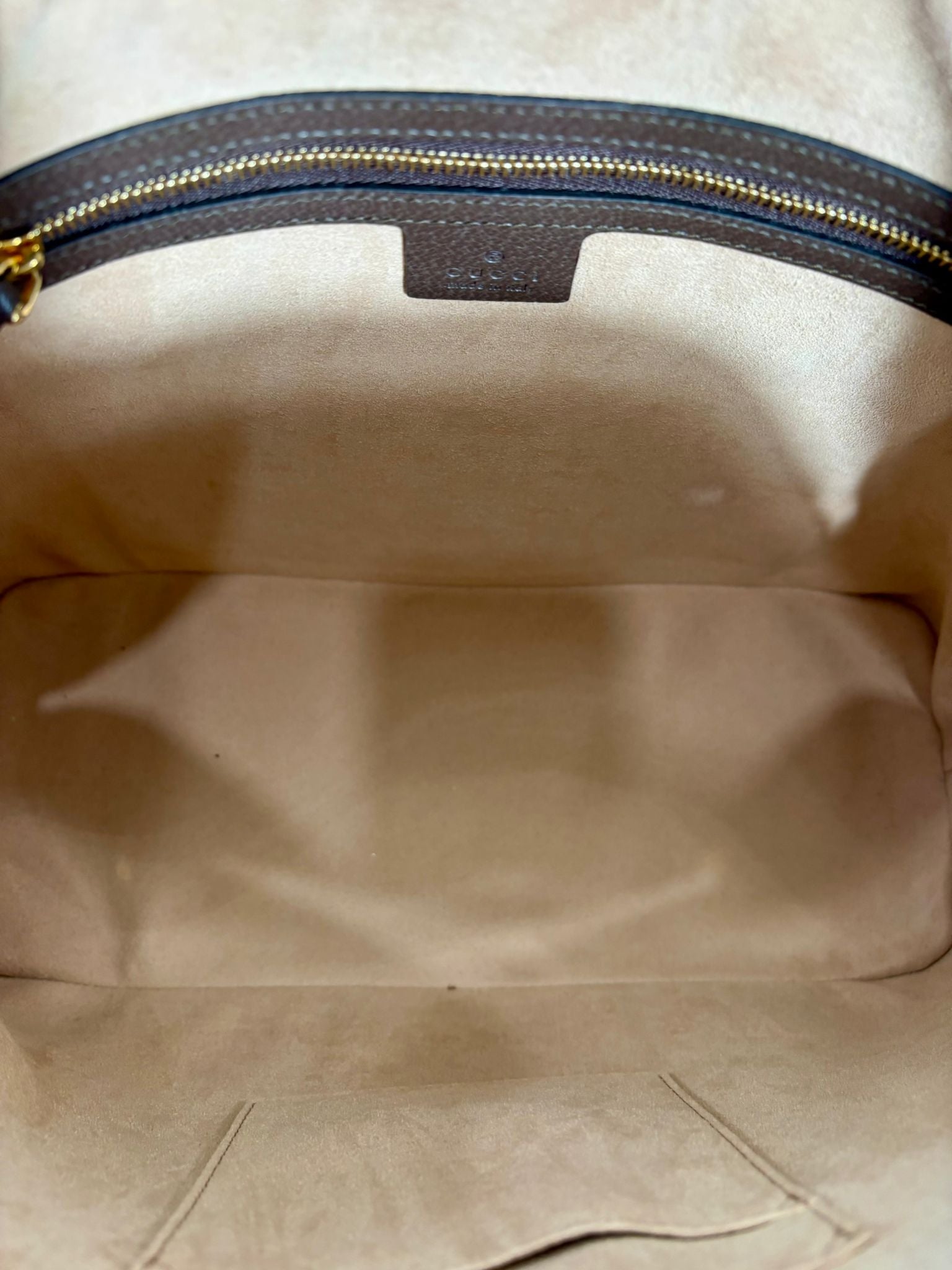 GUCCI GG SUPREME OPHIDIA MEDIUM BAG