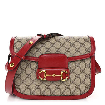 GUCCI GG SUPREME HORSEBIT 1955 SHOULDER BAG