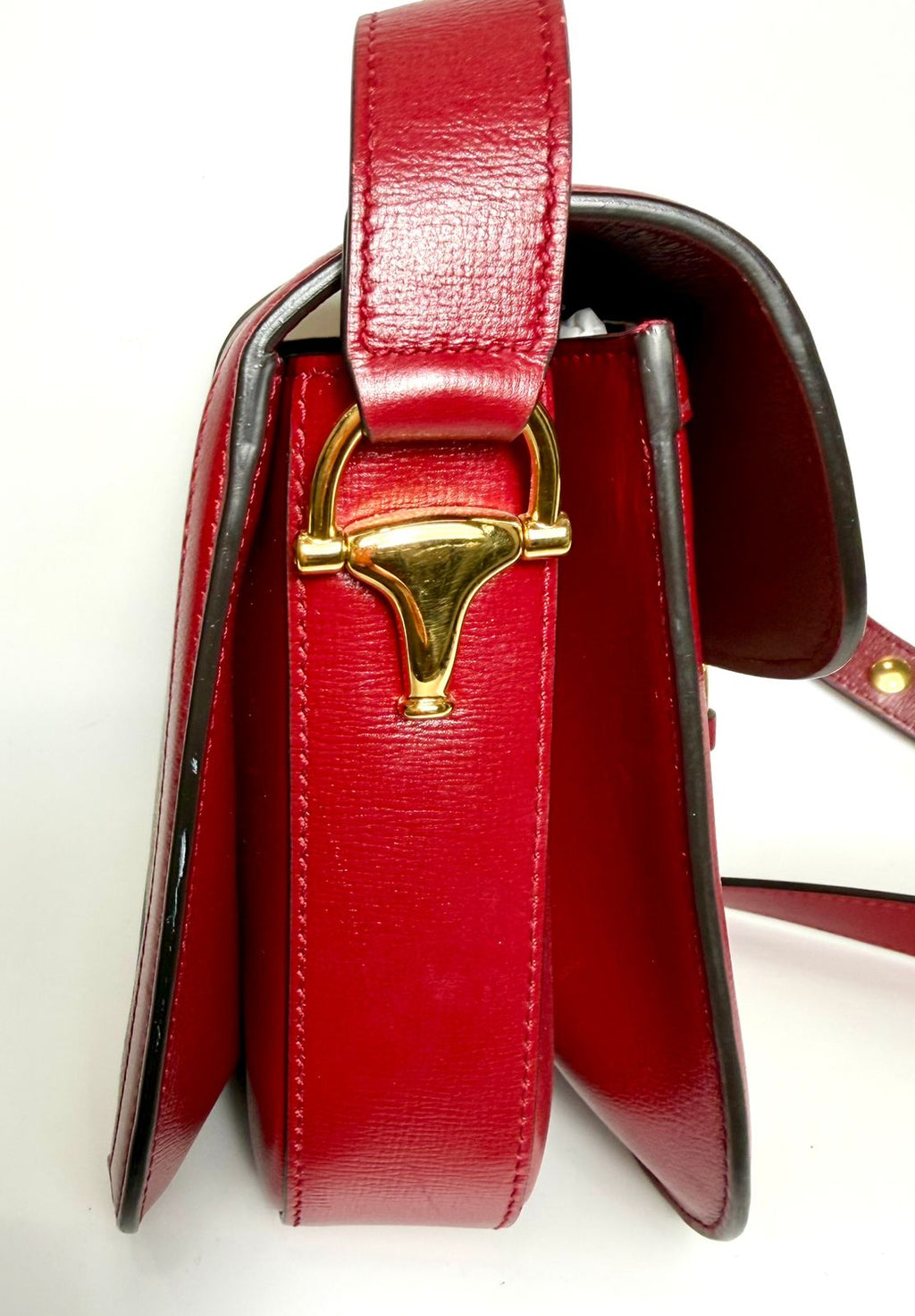 GUCCI GG SUPREME HORSEBIT 1955 SHOULDER BAG