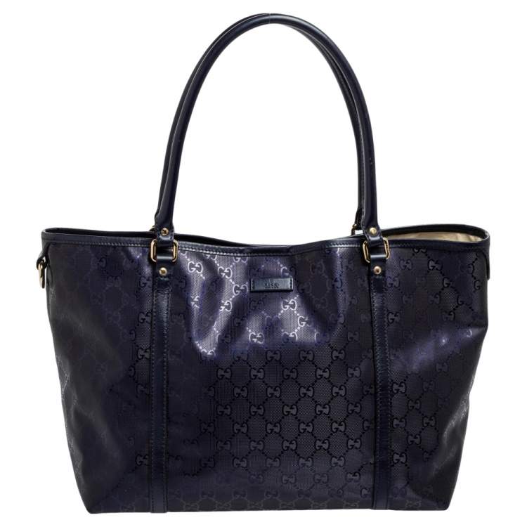 GUCCI IMPRIME MONOGRAM MEDIUM JOY TOTE BAG