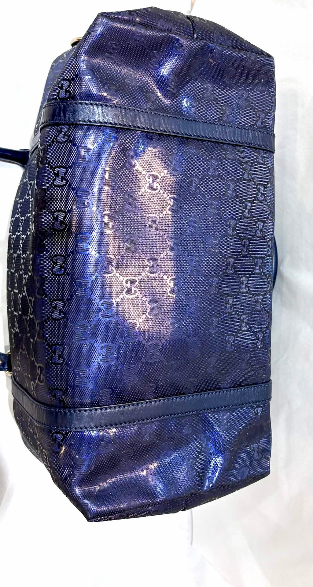 GUCCI IMPRIME MONOGRAM MEDIUM JOY TOTE BAG