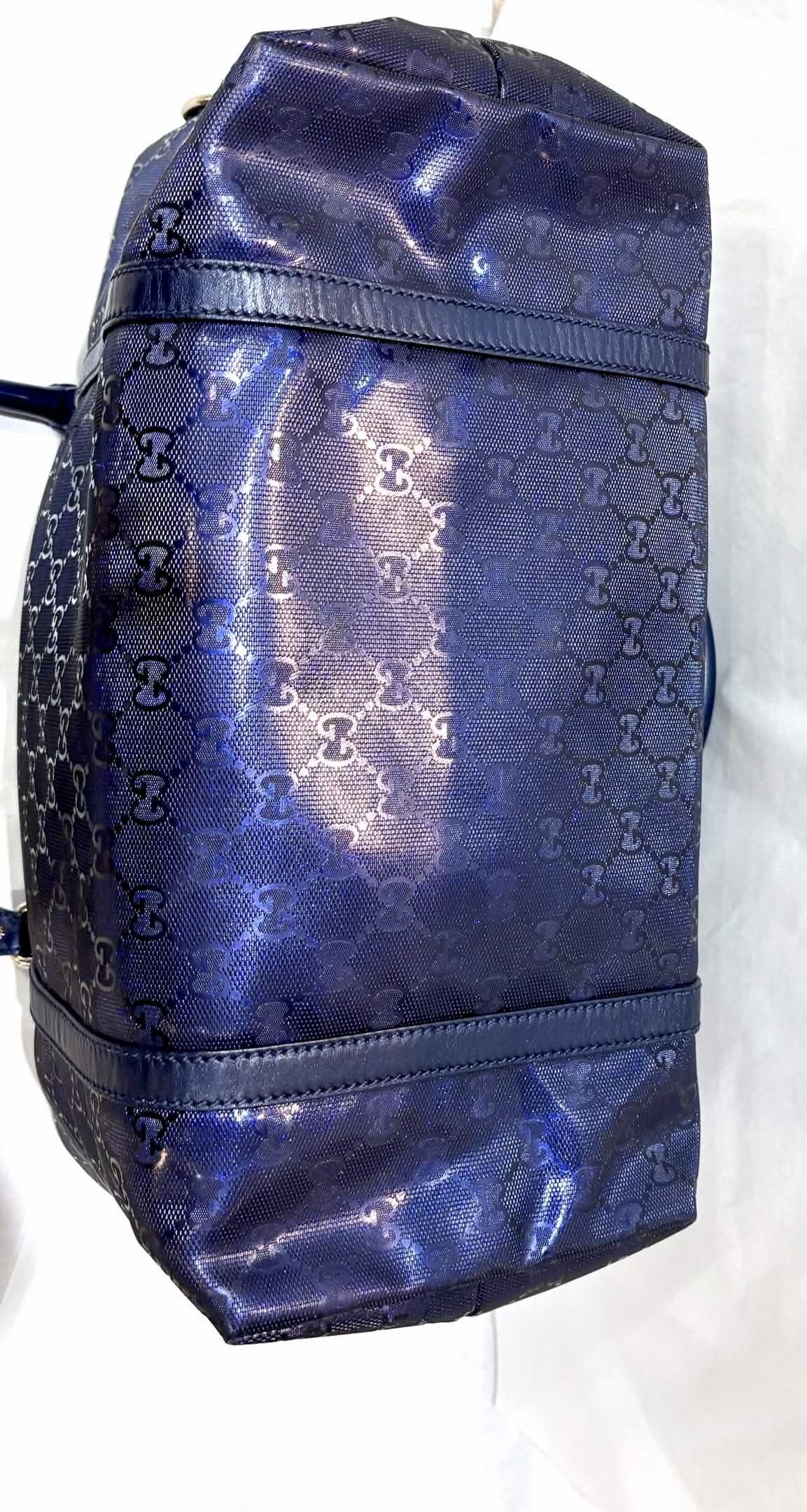 GUCCI IMPRIME MONOGRAM MEDIUM JOY TOTE BAG