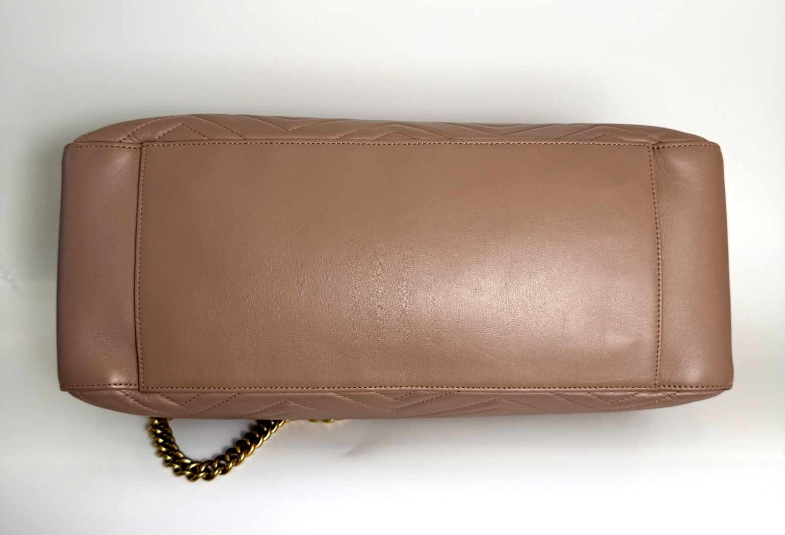 GUCCI GG MARMONT QUILTED MATELASSE CALFSKIN LEATHER SHOULDER BAG
