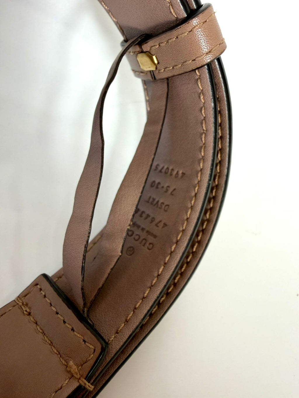 GUCCI CALFSKIN GG MARMONT MATELASSE WAIST BAG