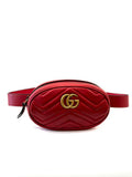 GUCCI MATELASSE GG MARMONT BELT BAG