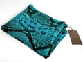 GUCCI SILK PYTHON PRINT SCARF