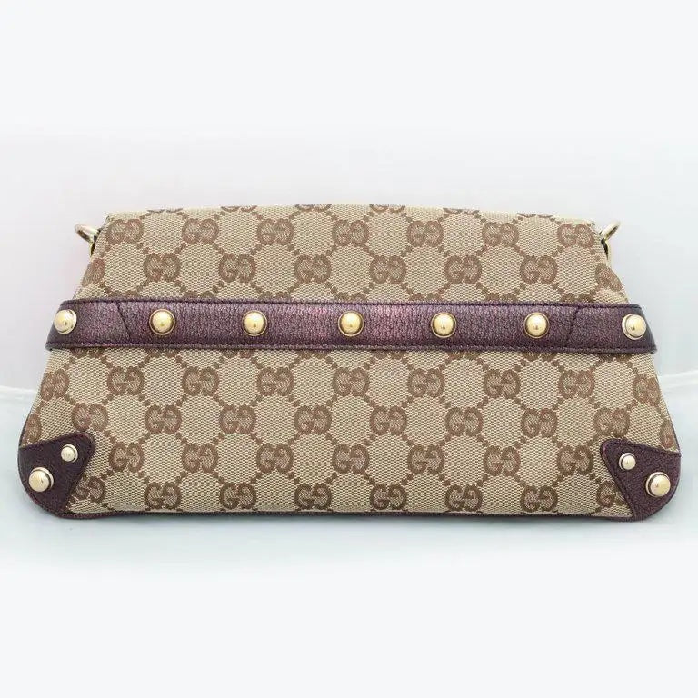 GUCCI X TOM FORD MONOGRAM HORSEBIT CLUTCH