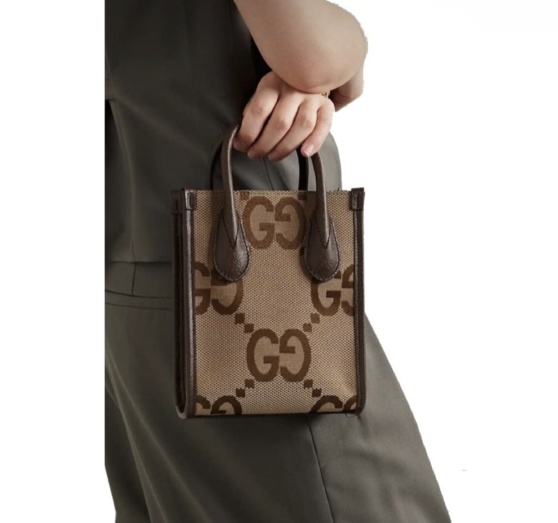 GUCCI GG JUMBO MINI VERTICAL TOTE BAG