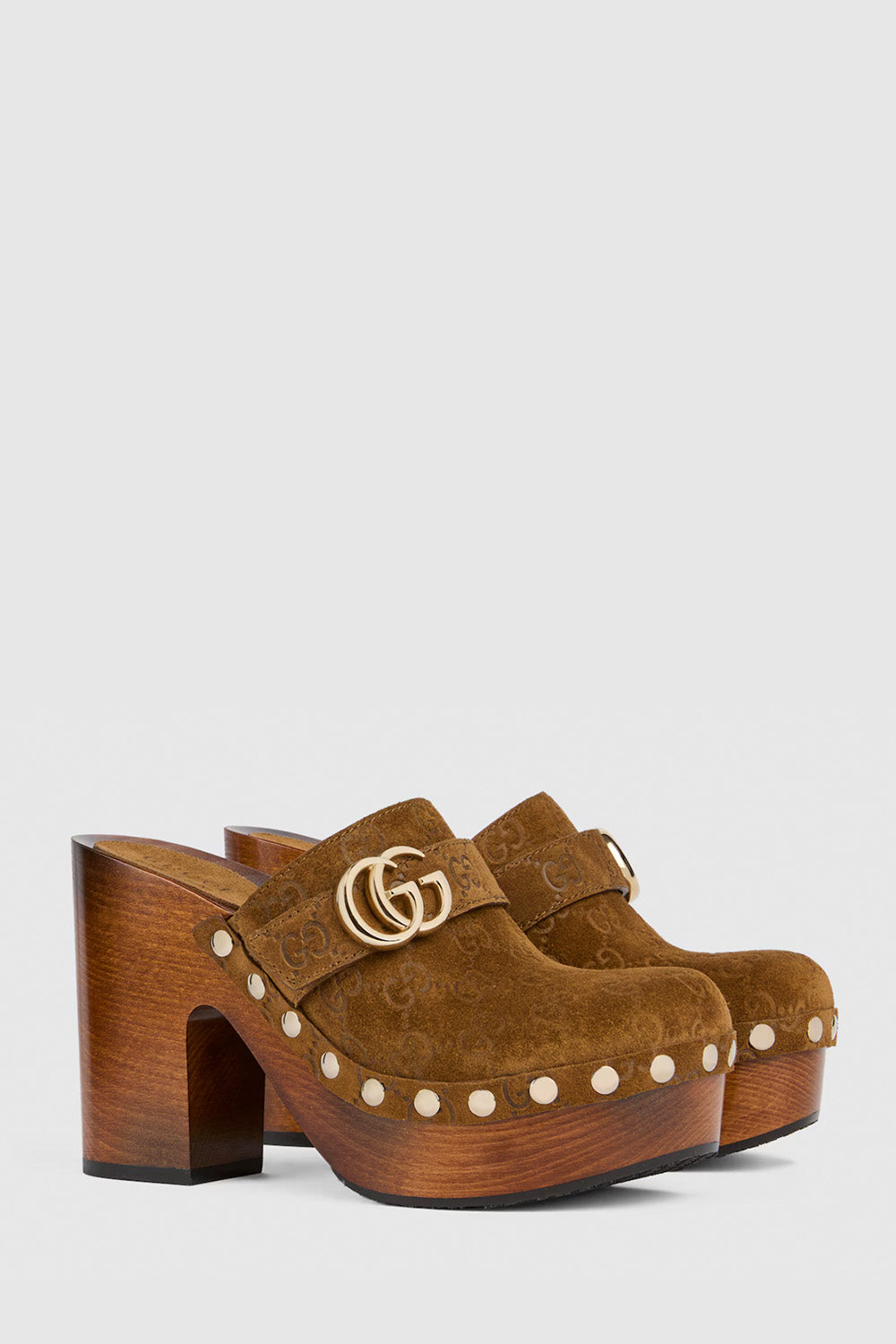 platform clog with Double G