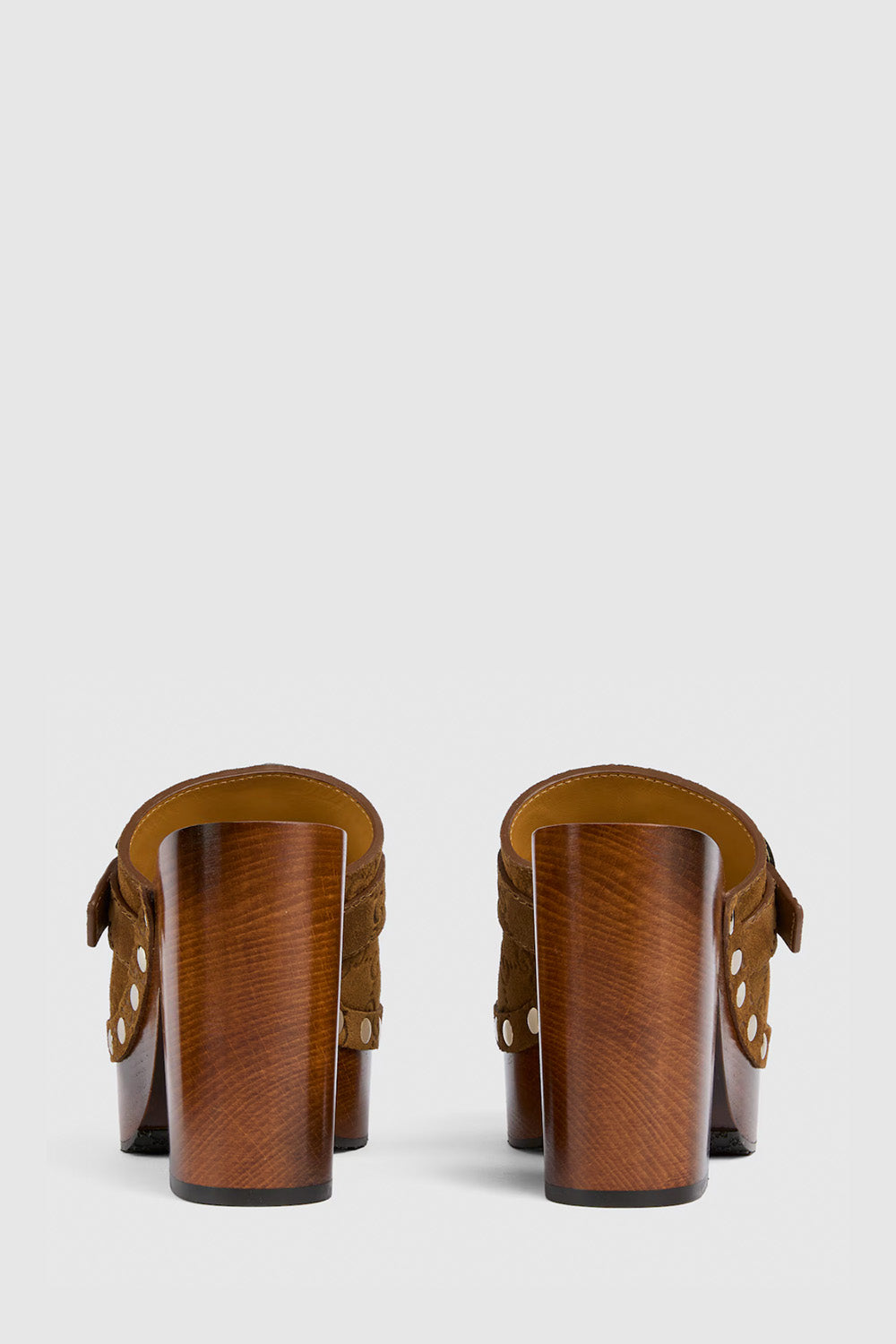 platform clog with Double G