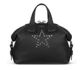 GIVENCHY CALFSKIN LEATHER STAR EMBELLISHED NIGHTINGALE BAG