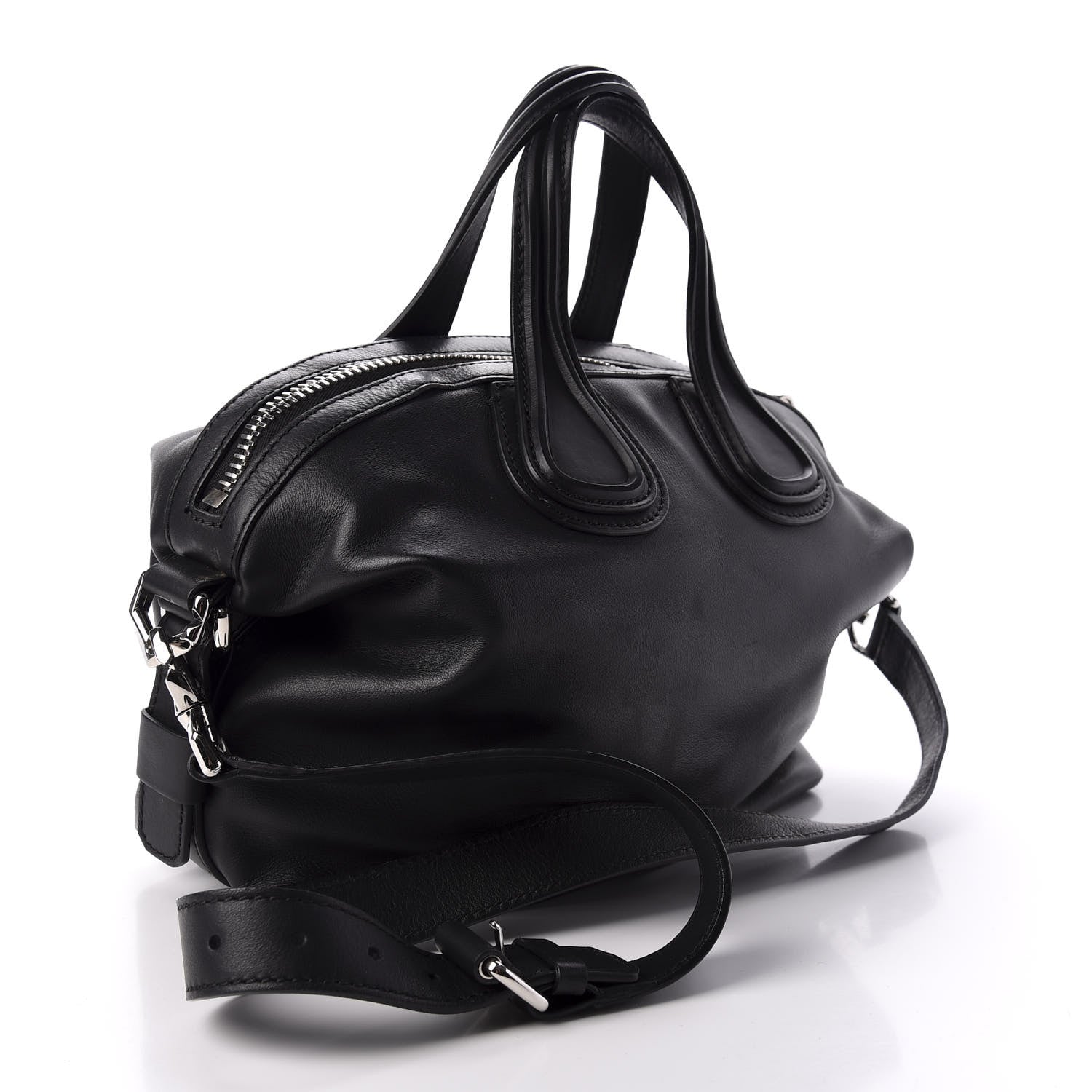 GIVENCHY CALFSKIN LEATHER STAR EMBELLISHED NIGHTINGALE BAG