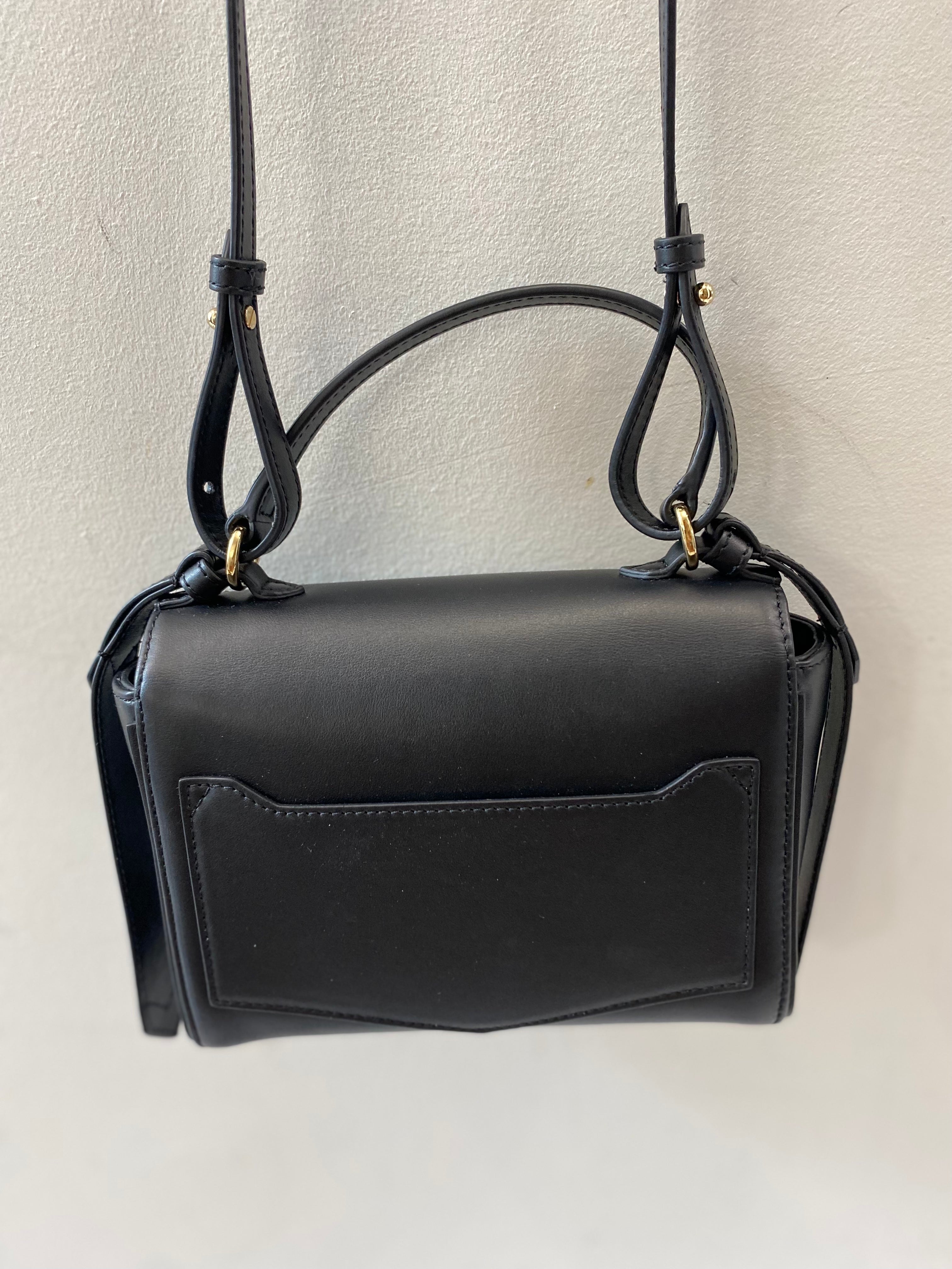 GIVENCHY CALFSKIN LEATHER MINI EDEN TOP HANDLE BAG