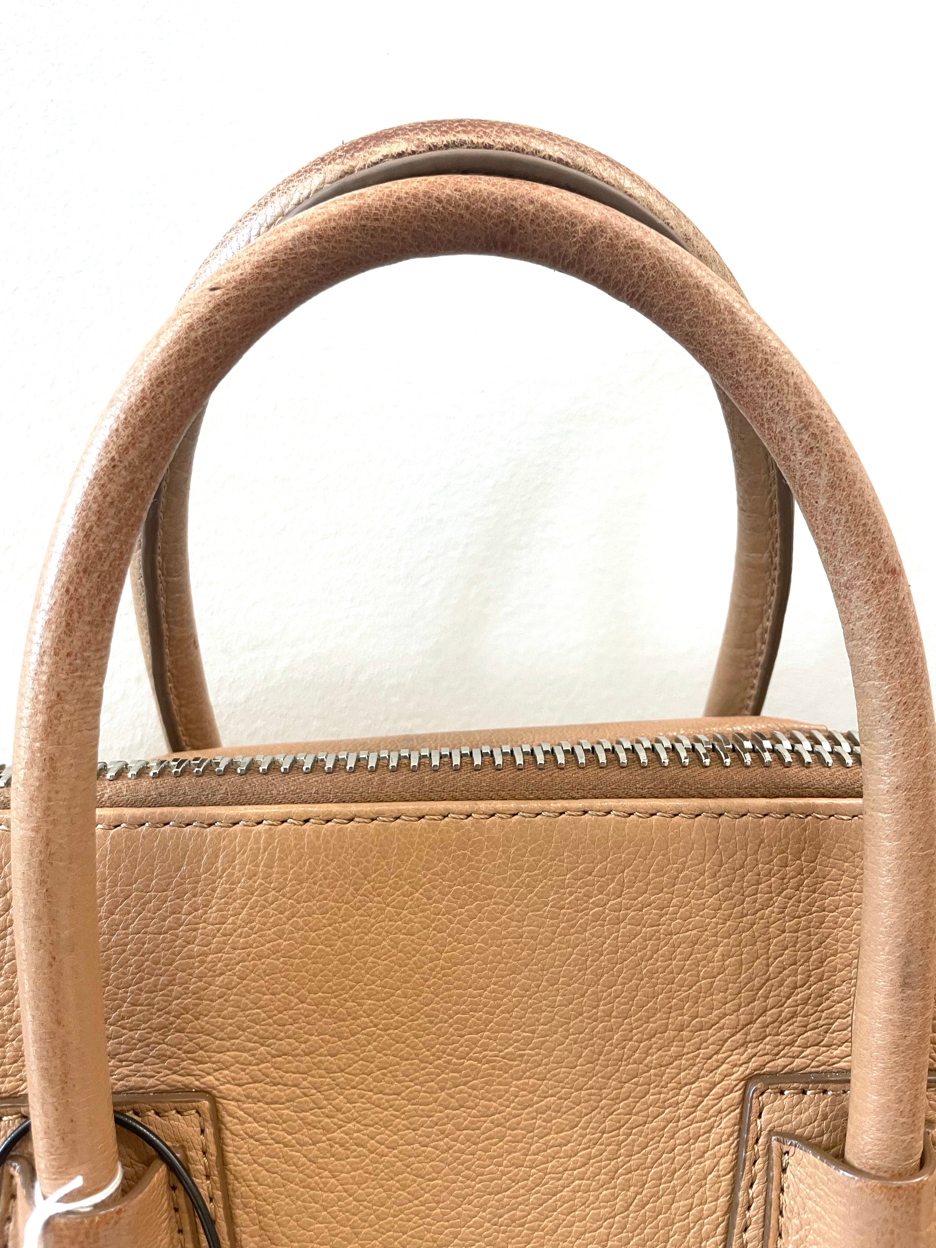 GIVENCHY ANTIGONA LARGE LEATHER SATCHEL BAG