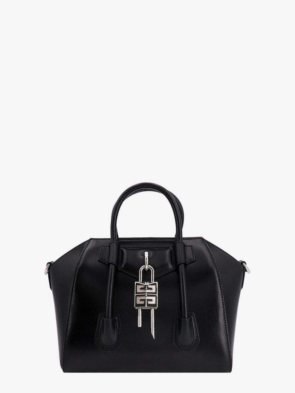 GIVENCHY ANTIGONA LOCK TOY CALFSKIN HANDBAG