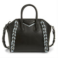 GIVENCHY MINI ANTIGONA WOVEN CHAIN BAG