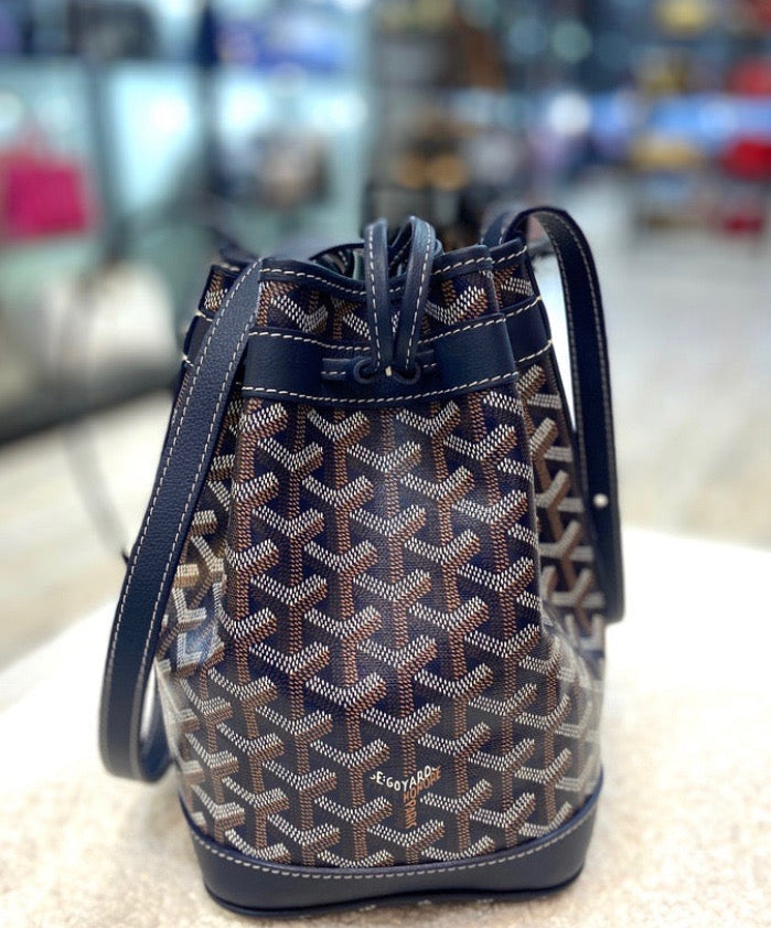 GOYARD GOYARDINE PETIT FLOT BUCKET BAG