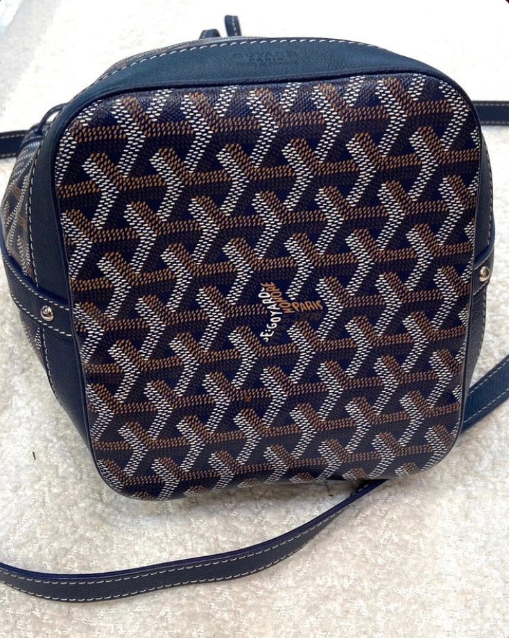 GOYARD GOYARDINE PETIT FLOT BUCKET BAG