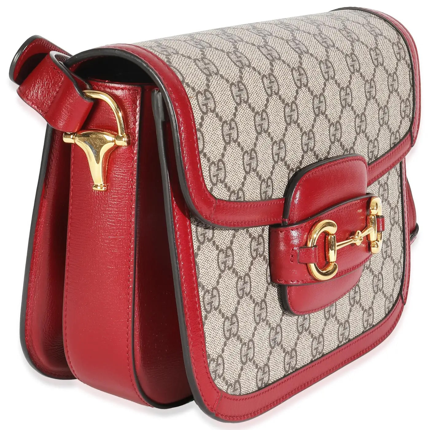 GUCCI GG SUPREME HORSEBIT 1955 SHOULDER BAG