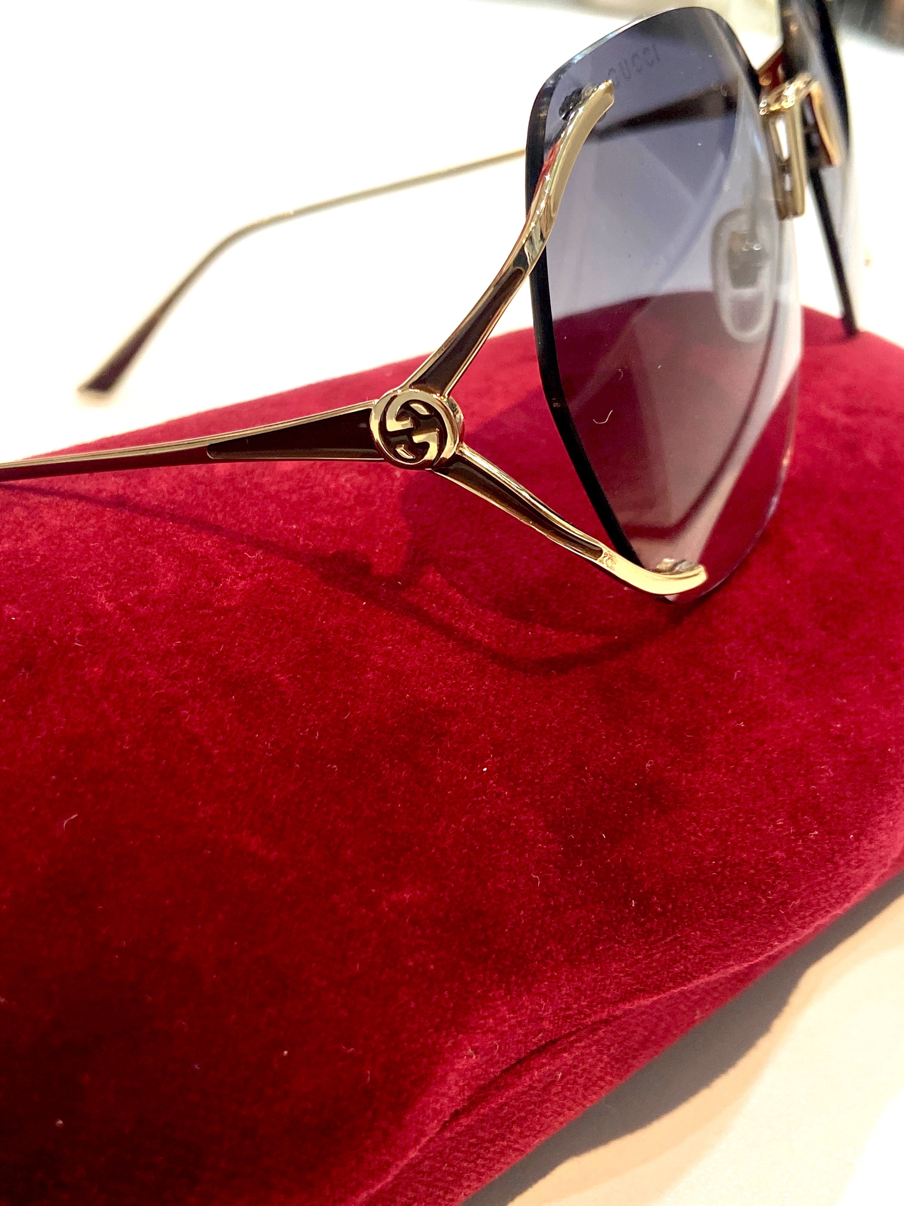 GUCCI GRADIENT 59MM SQUARE SUNGLASSES