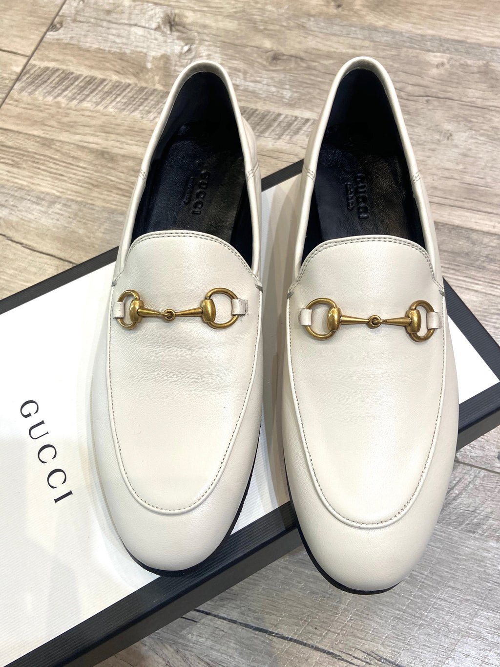 GUCCI BRIXTON HORSEBIT LOAFERS