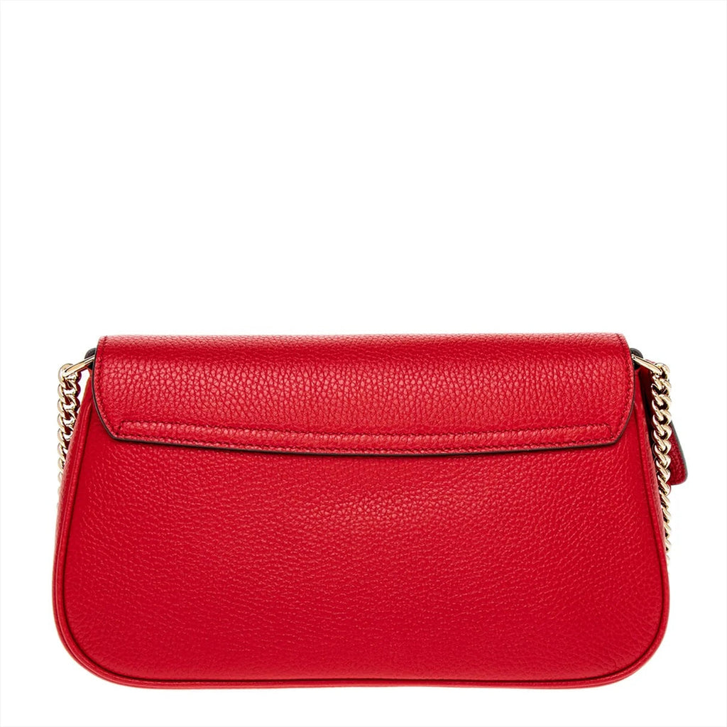 GUCCI PEBBLED CALFSKIN LEATHER MEDIUM SOHO CHAIN BAG