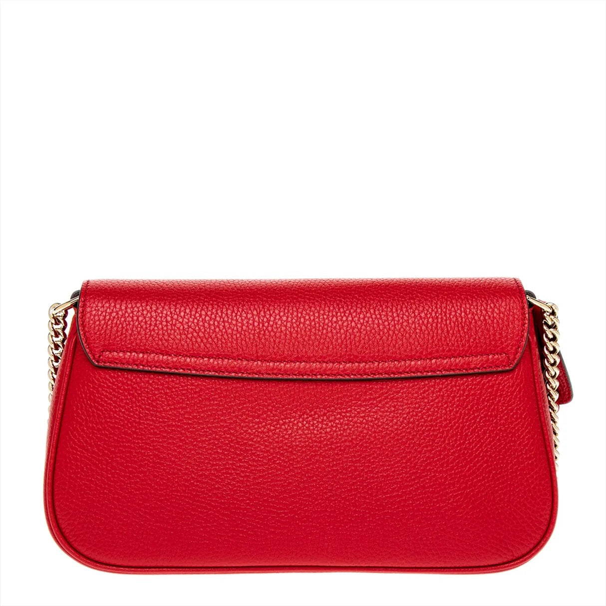 GUCCI PEBBLED CALFSKIN LEATHER MEDIUM SOHO CHAIN BAG
