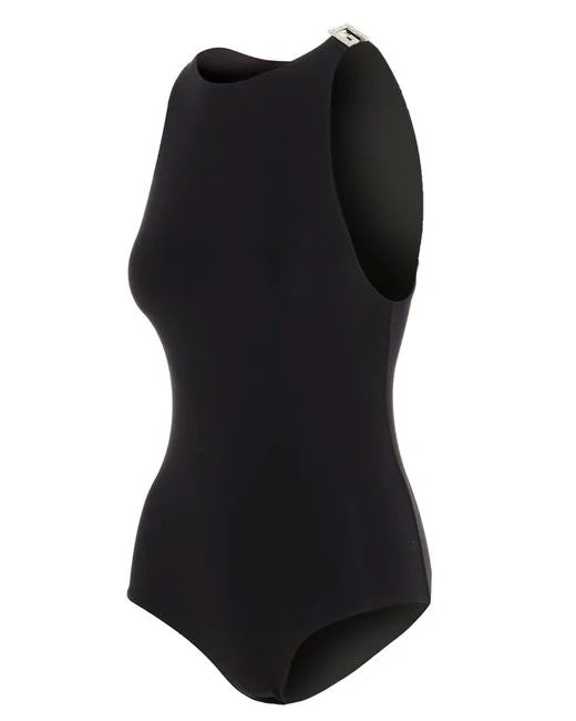 GUCCI CRYSTAL EMBELLISHED ONE PIECE SWIMSUIT