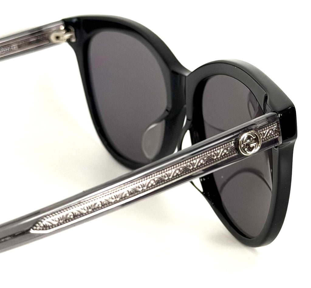GUCCI GG0081SK 002 CAT EYE SMOKE 56MM SUNGLASSES