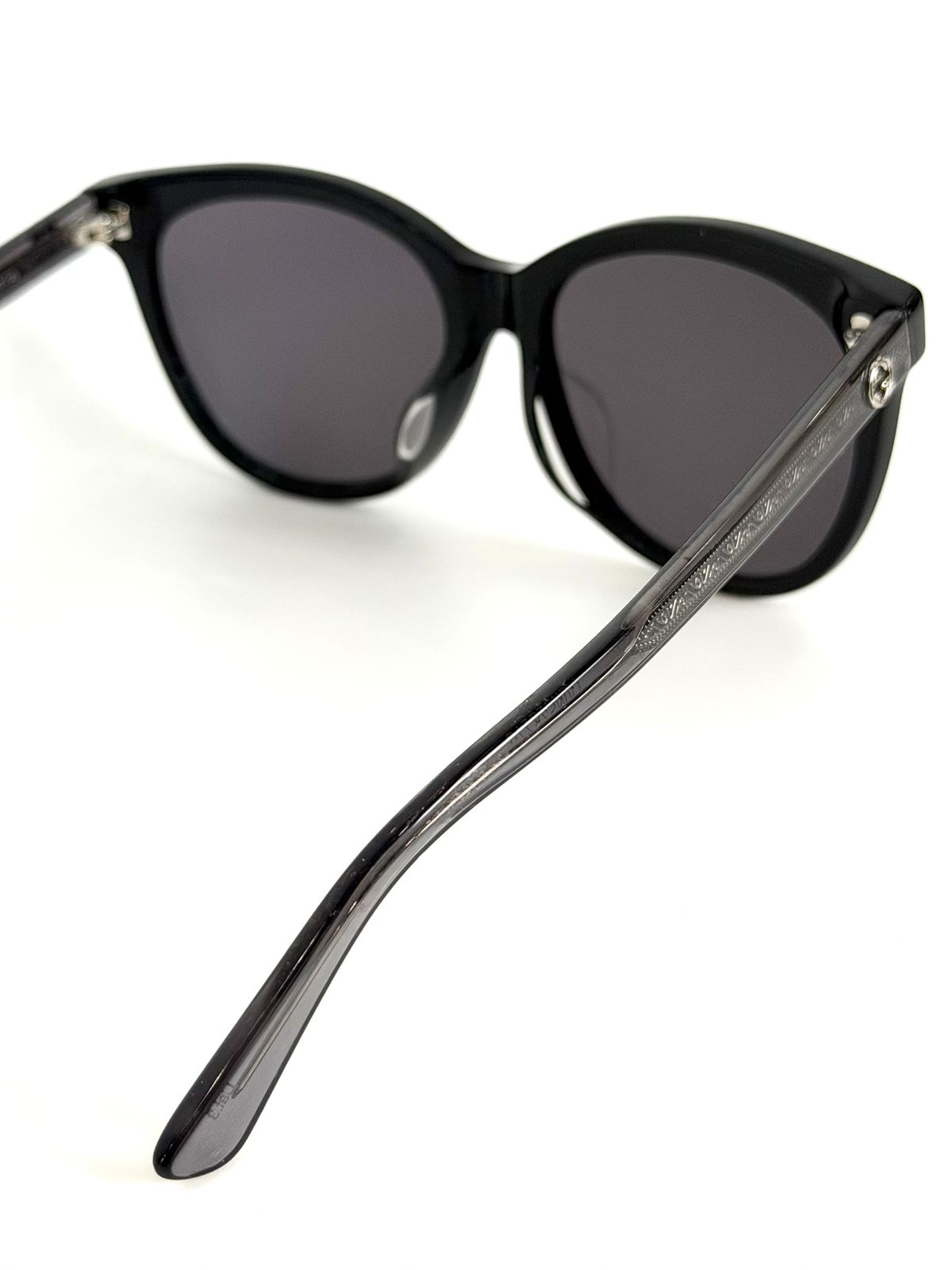 GUCCI GG0081SK 002 CAT EYE SMOKE 56MM SUNGLASSES