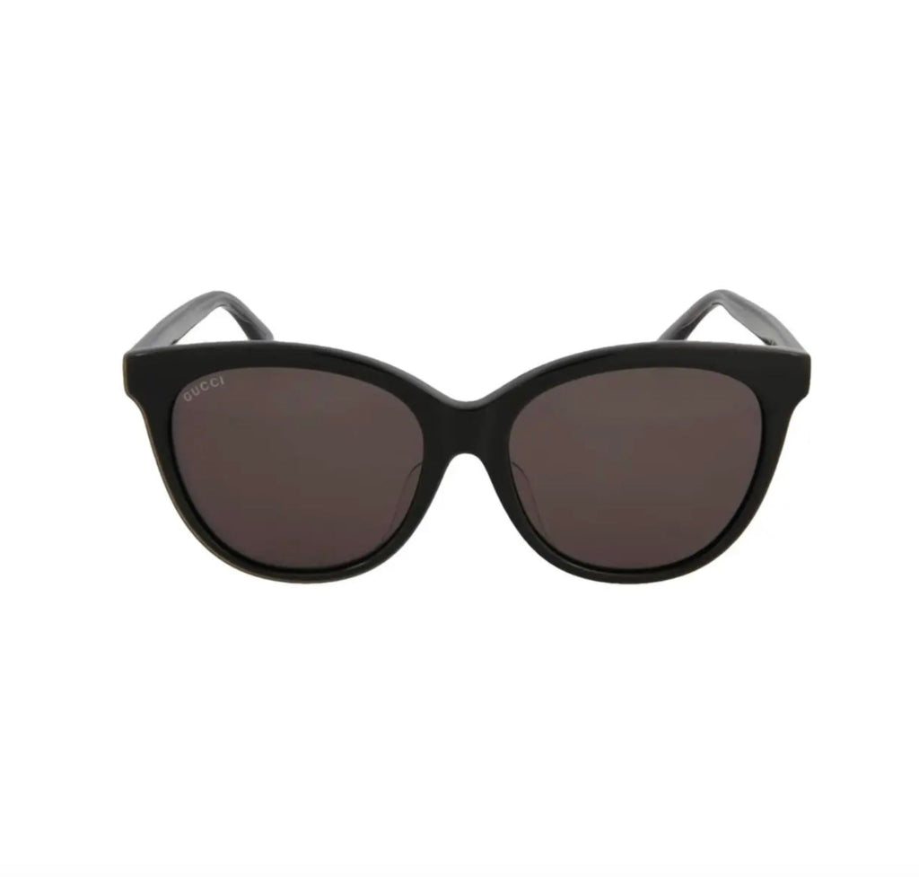GUCCI GG0081SK 002 CAT EYE SMOKE 56MM SUNGLASSES