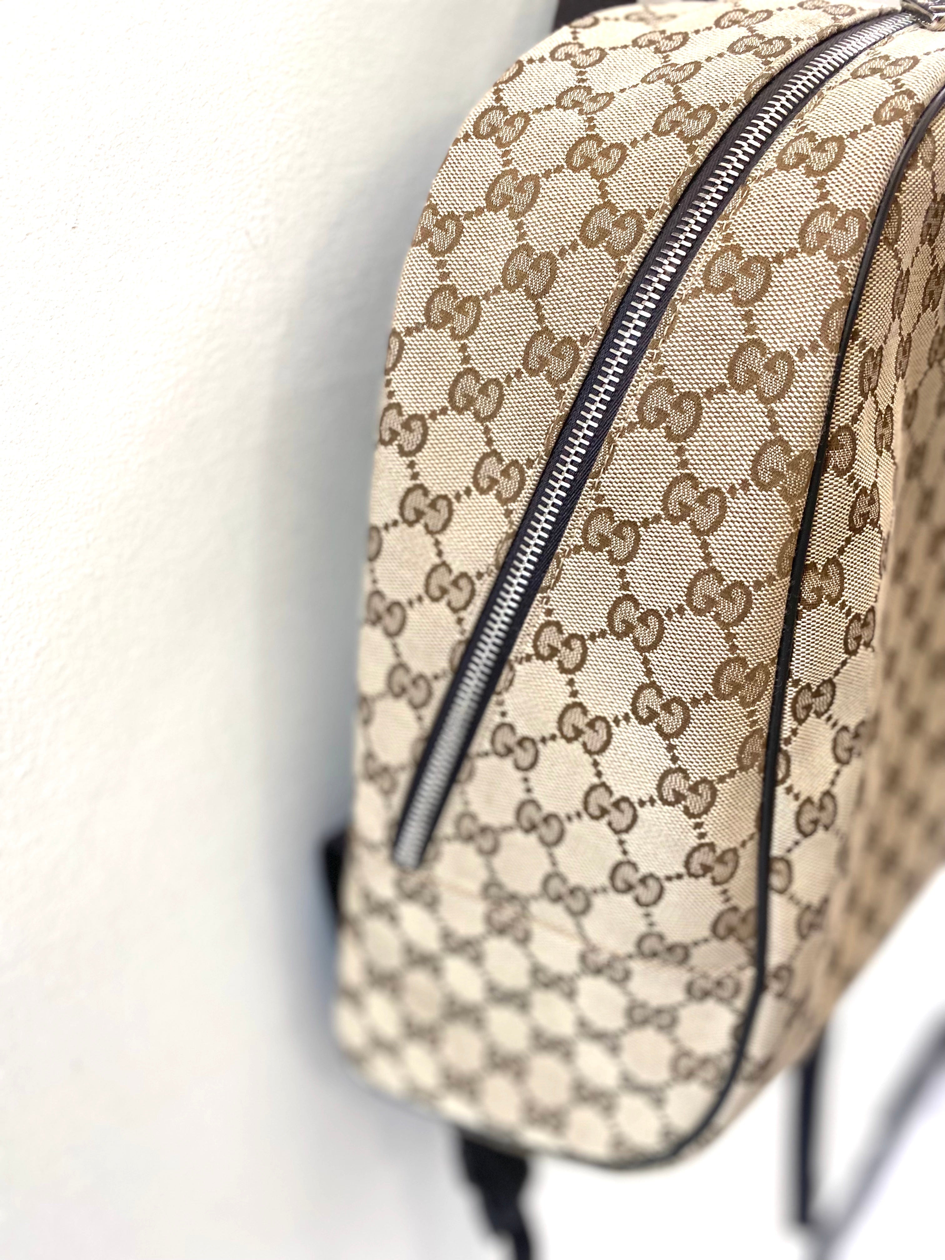 GUCCI GG CANVAS BACKPACK