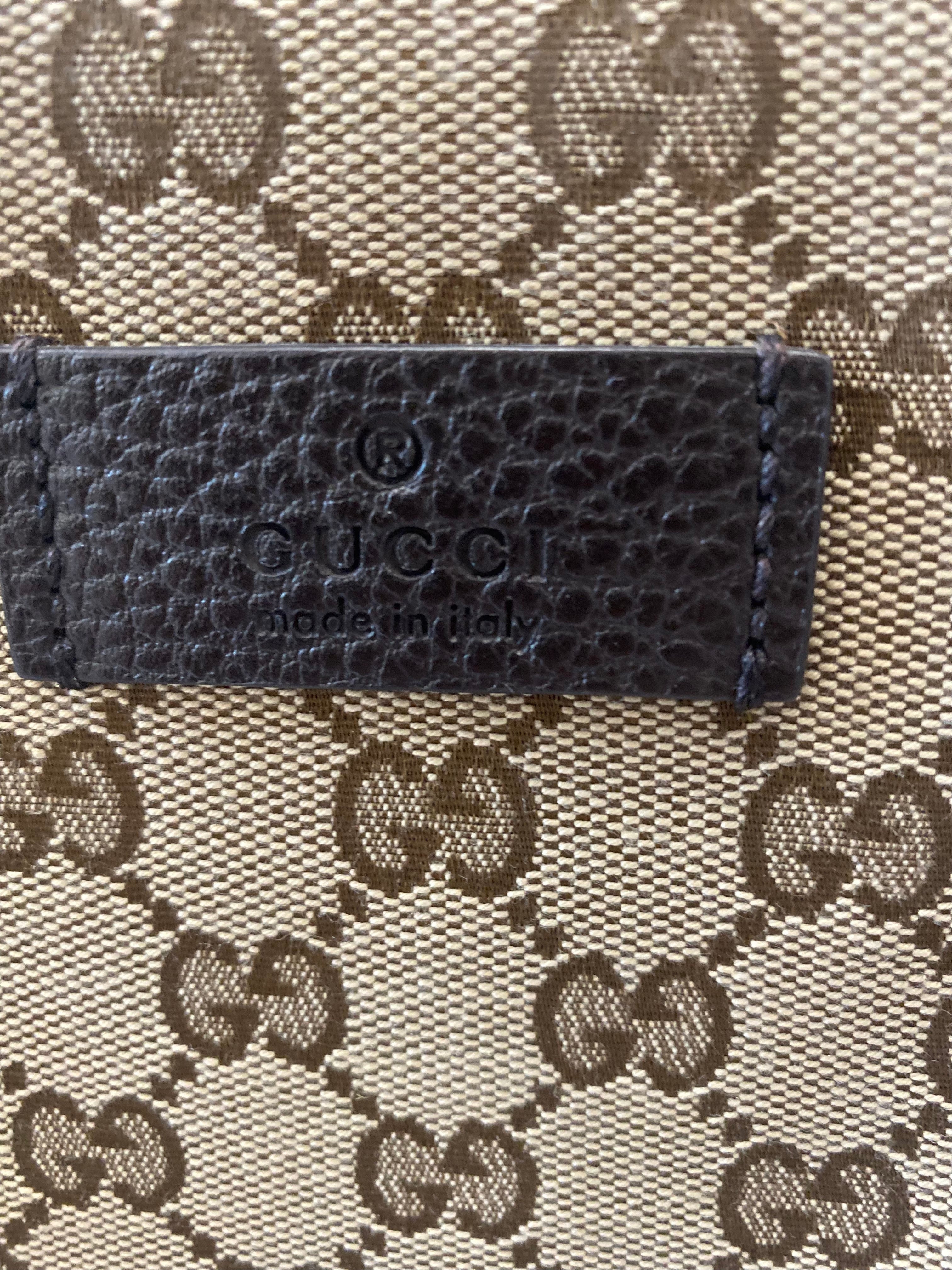 GUCCI GG CANVAS BACKPACK
