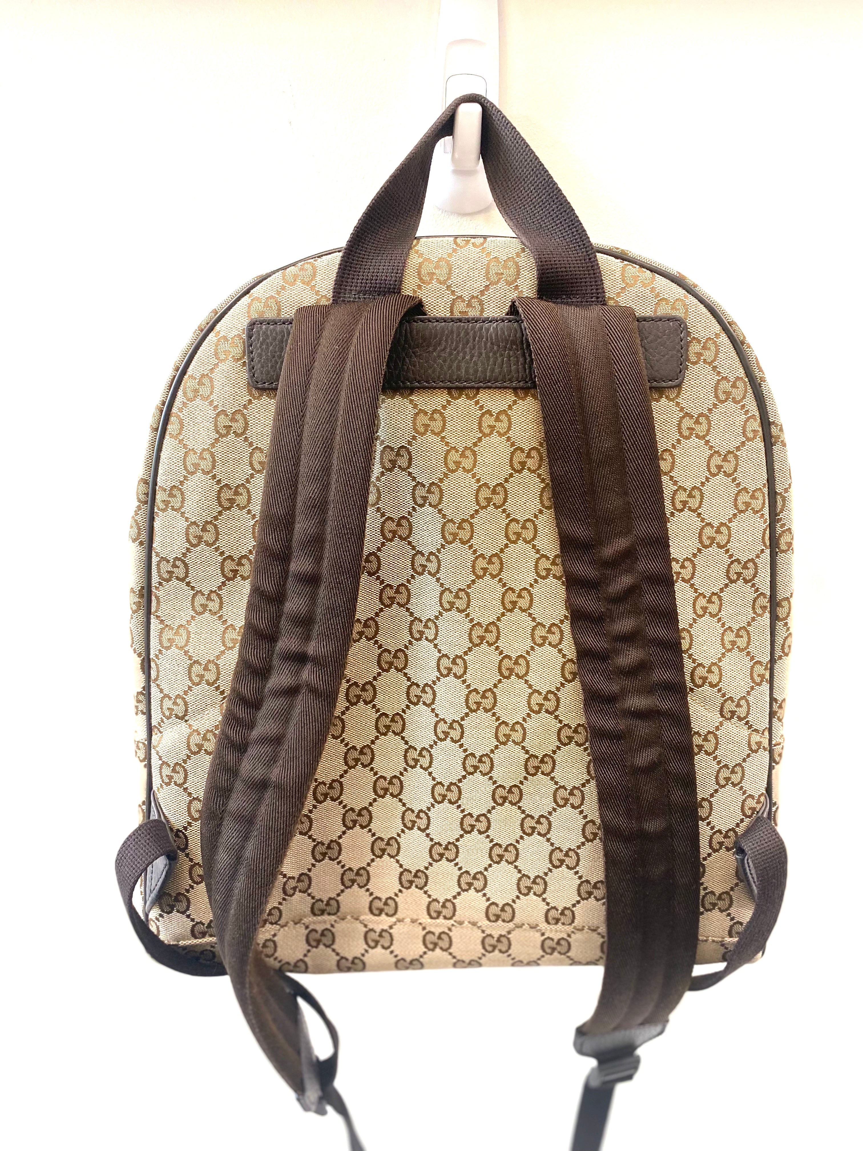 GUCCI GG CANVAS BACKPACK
