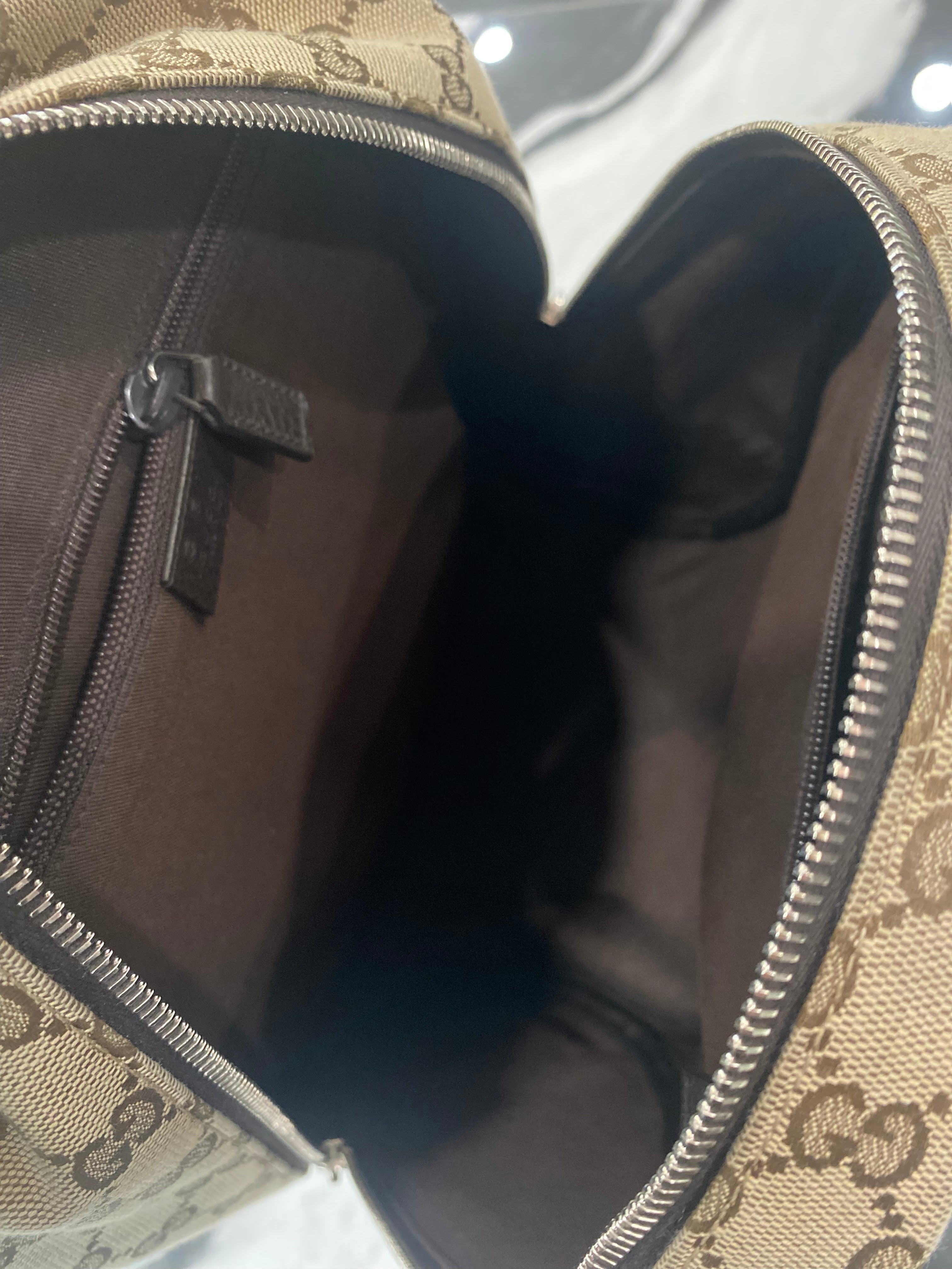 GUCCI GG CANVAS BACKPACK