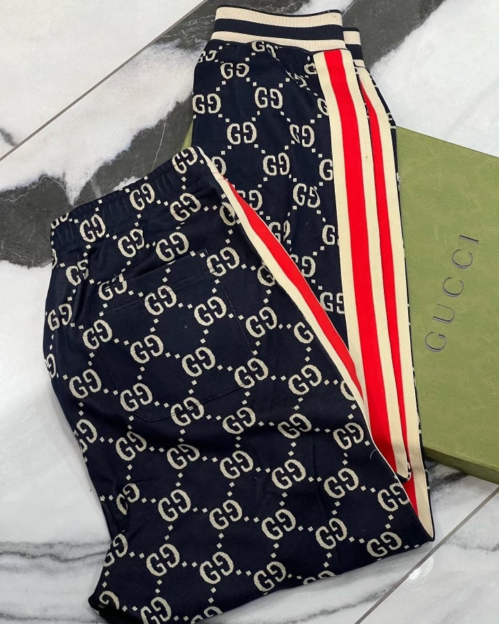 GUCCI GG JACQUARD TRACK PANTS