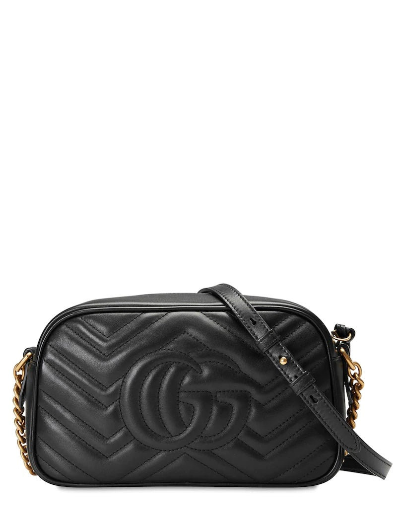 GUCCI GG MARMONT SMALL MATELASSÉ CAMERA BAG
