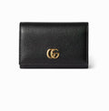 GUCCI GG MARMONT PEBBLED CALFSKIN 6-KEY HOLDER WALLET