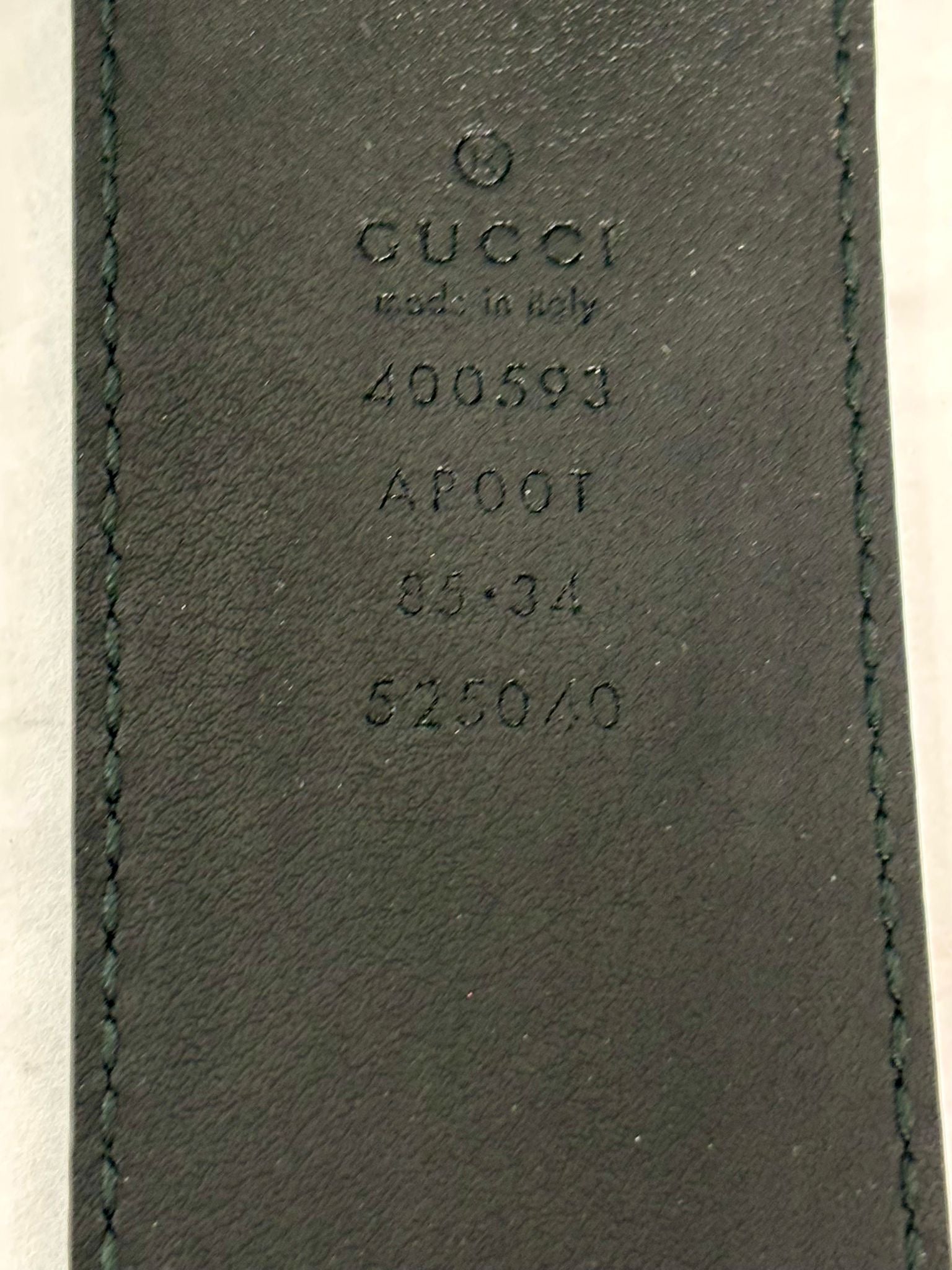 GUCCI GG MARMONT DOUBLE G CALFSKIN LEATHER BELT