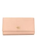 GUCCI GG MARMONT CALFSKIN LEATHER CONTINENTAL WALLET