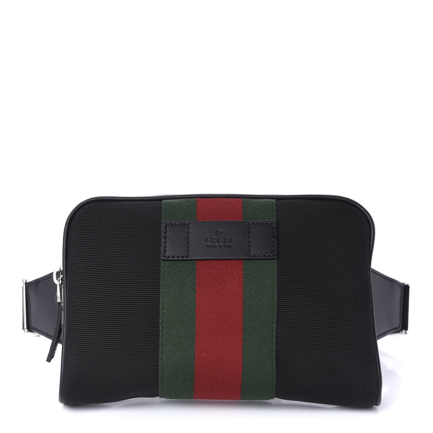 GUCCI GG WEB STRIPES CROSSBODY BELT BAG