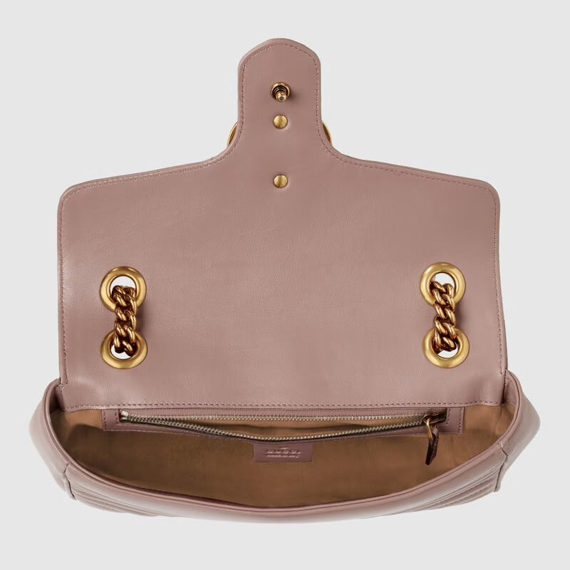 GUCCI GG SMALL MARMONT MATELASSÉ SHOULDER BAG