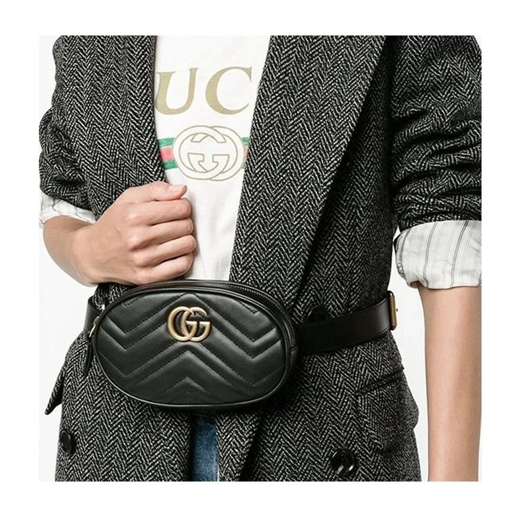 GUCCI GG MARMONT MATELASSÉ BELT BAG
