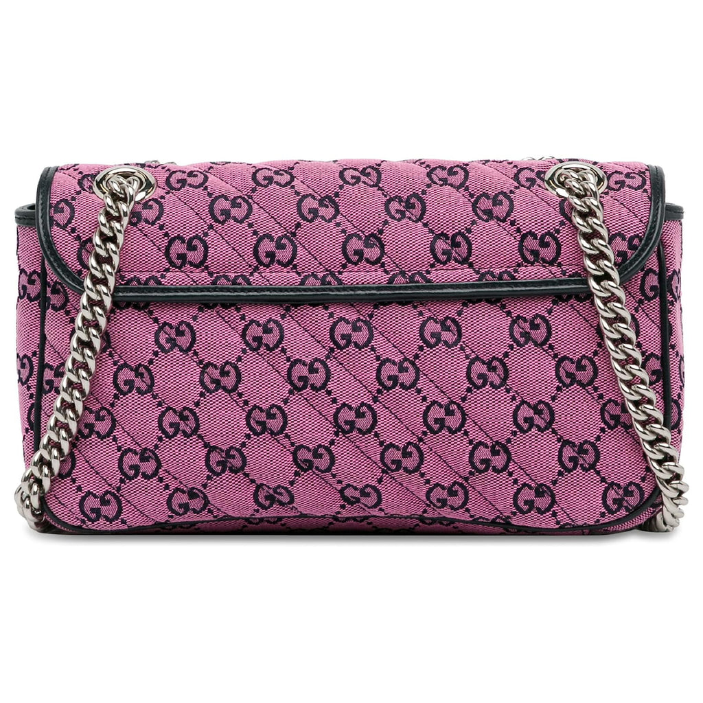 GUCCI GG MARMONT DIAGONAL MATELASSE SMALL SHOULDER BAG