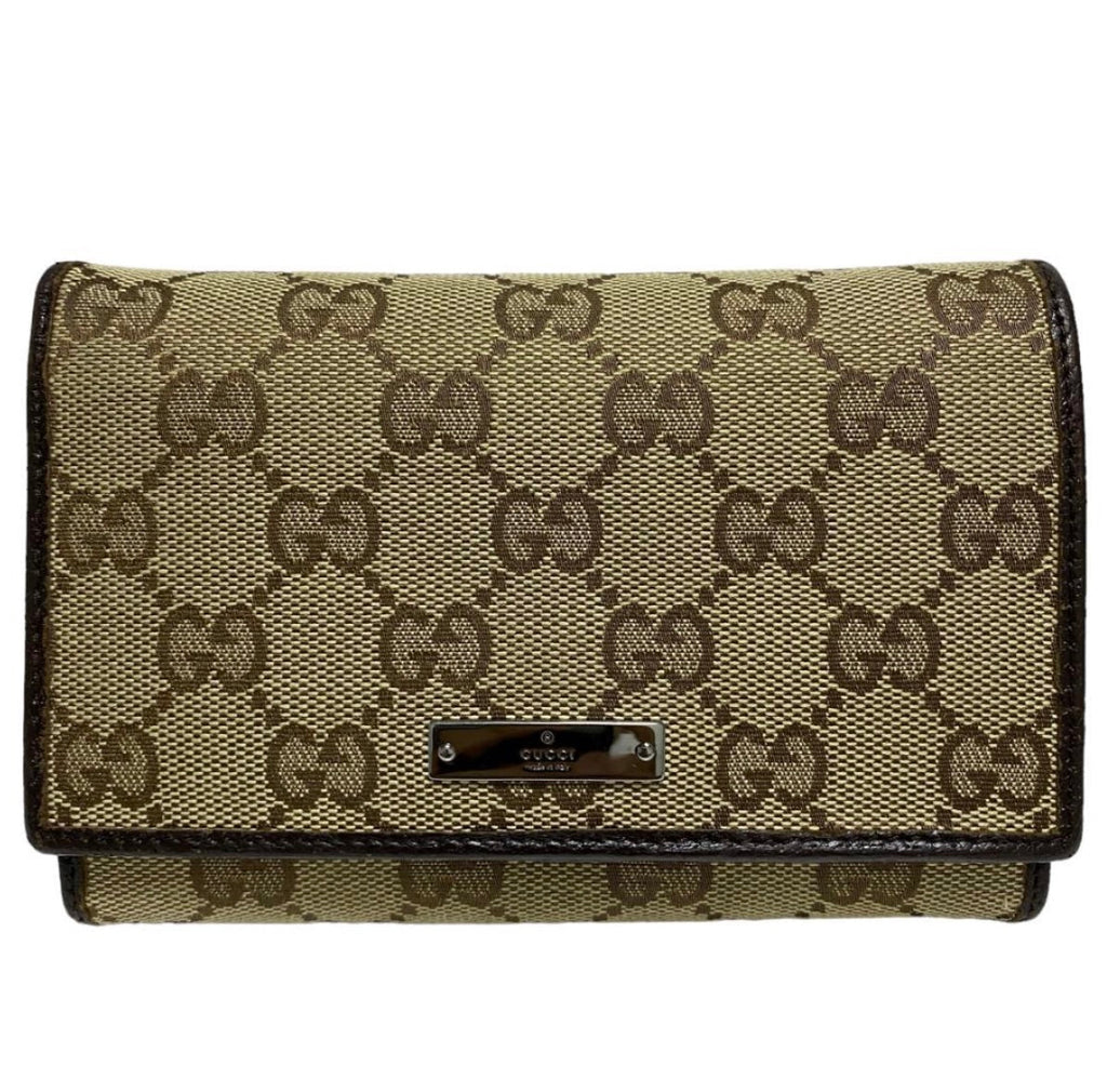 GUCCI GG MONOGRAM BI-FOLD WALLET