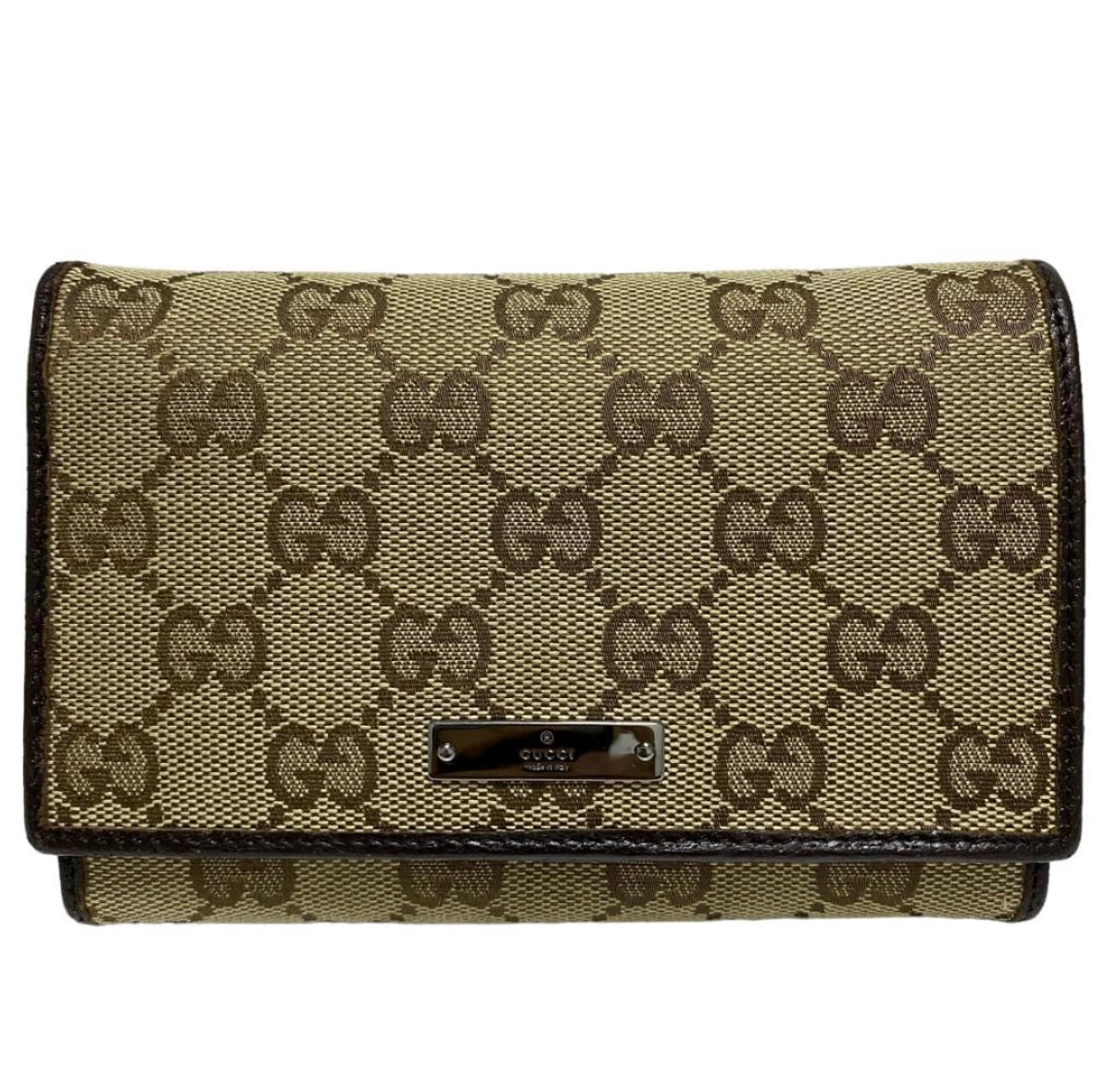 GUCCI GG MONOGRAM BI-FOLD WALLET