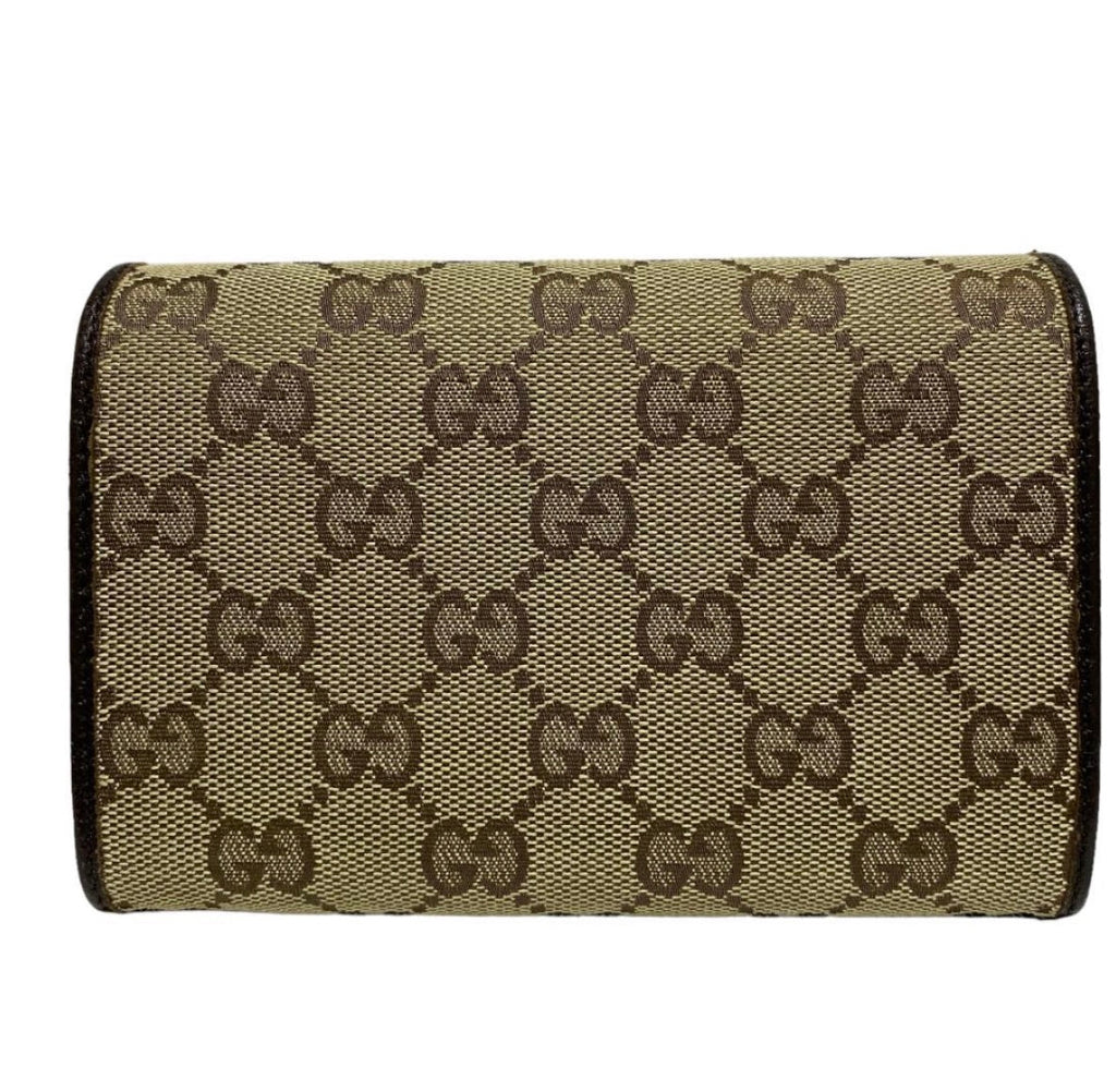 GUCCI GG MONOGRAM BI-FOLD WALLET