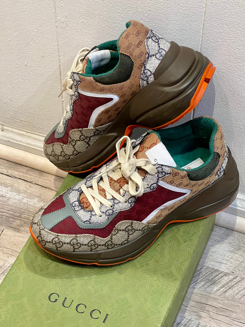 GUCCI GG RHYTHON SNEAKERS