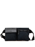 GUCCI GG SUPREME DOUBLE POCKET BELT BAG