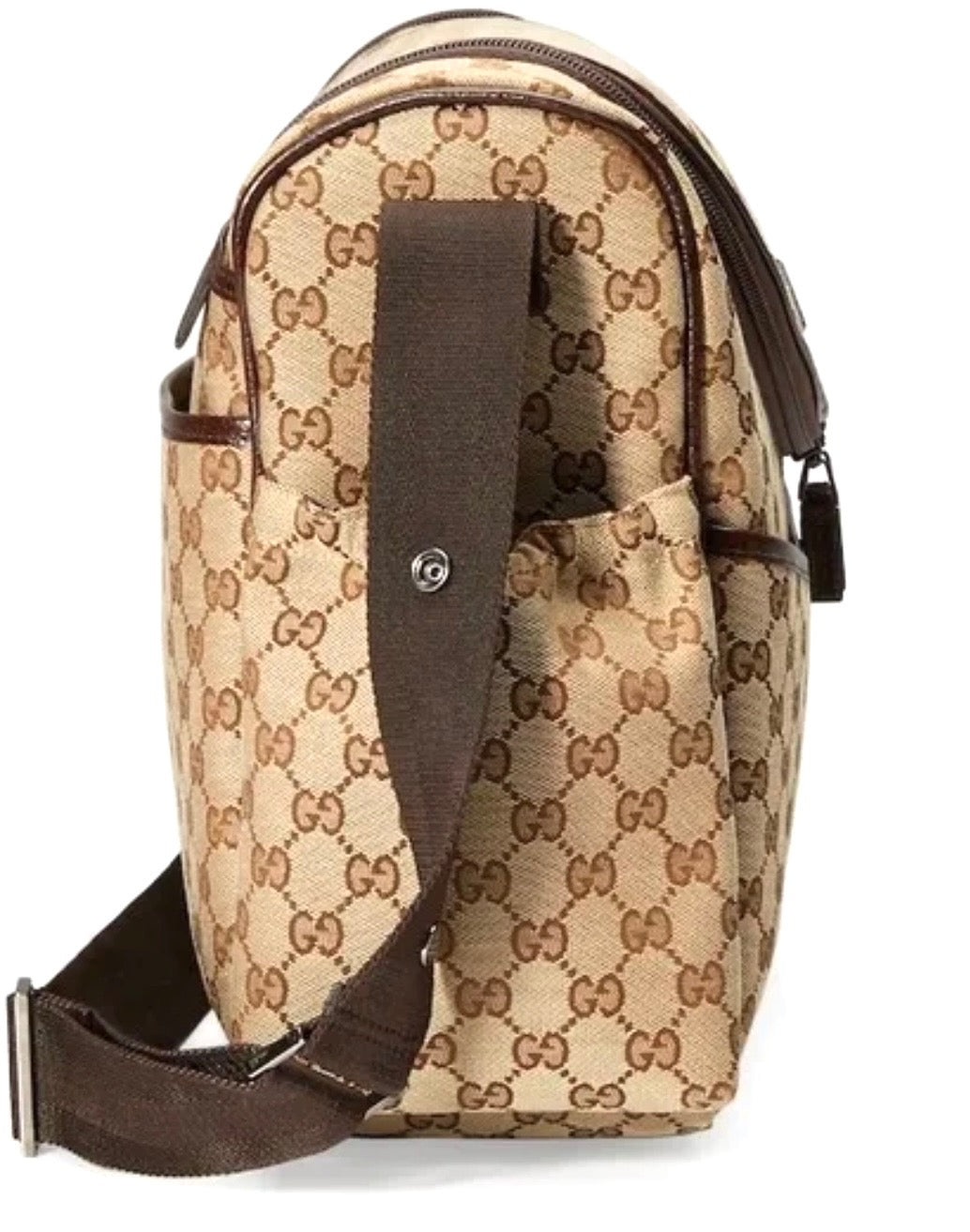 GUCCI GG SUPREME DIAPER BAG